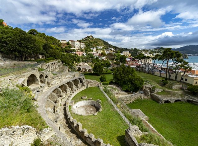 insediamento sparso, Parco archeologico delle terme di Baia