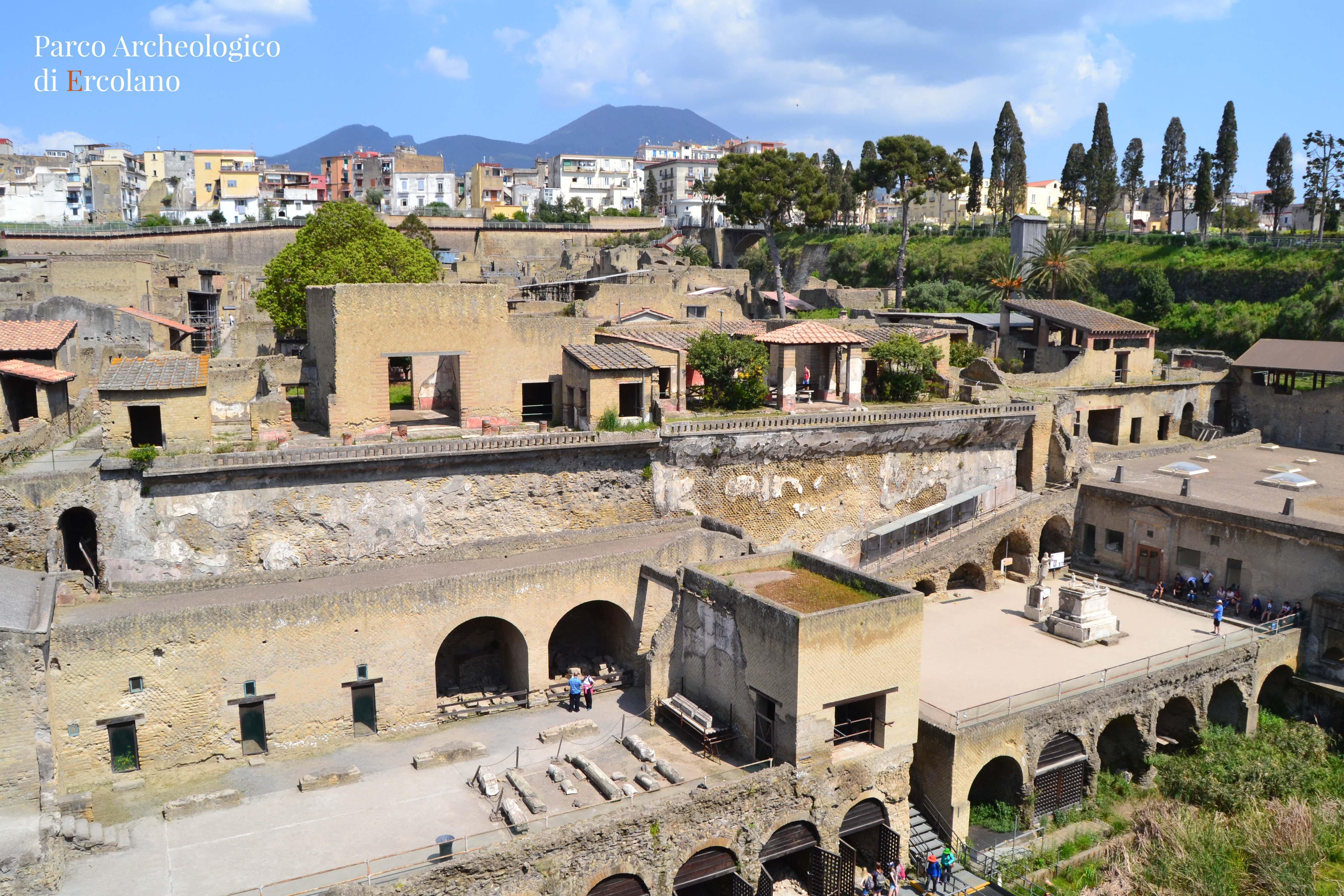 insediamento, area urbana, Parco archeologico di Ercolano