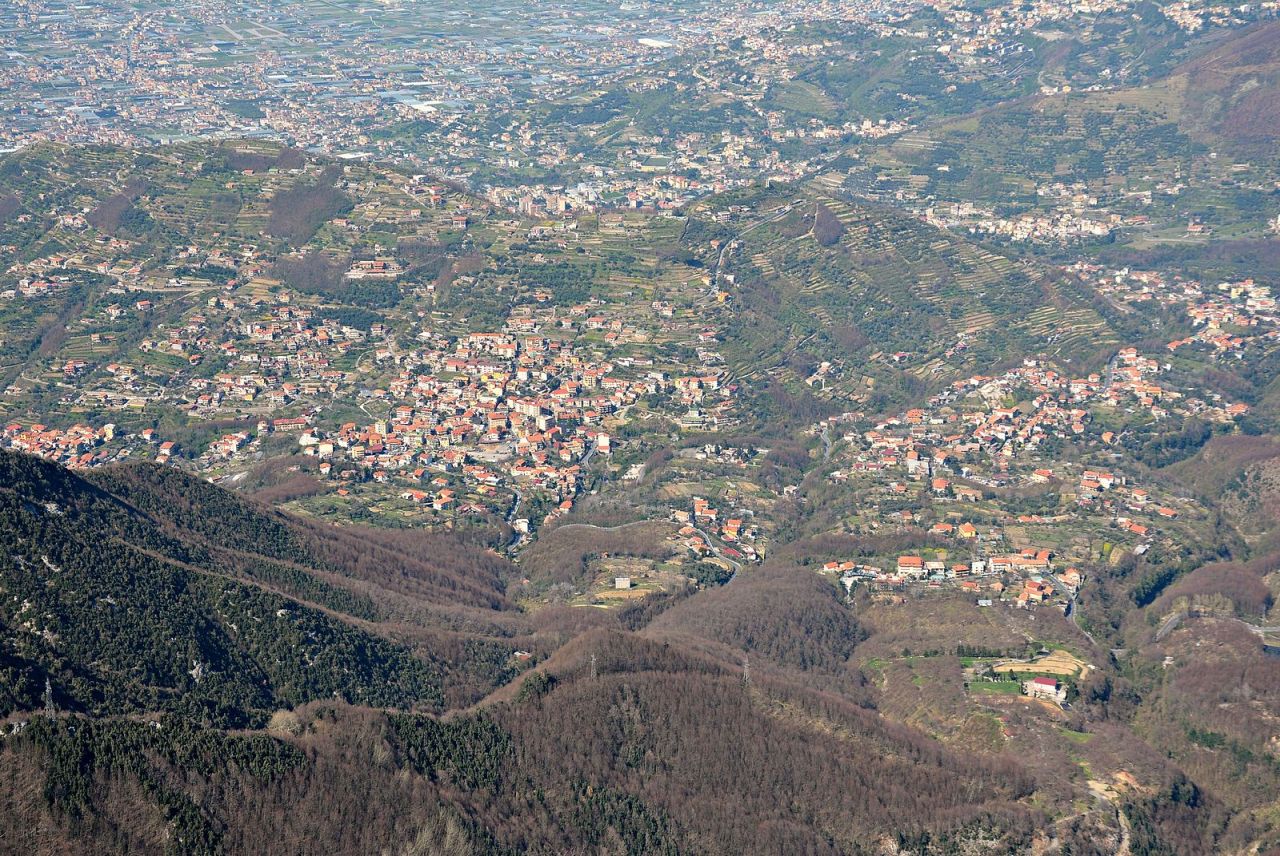 centro storico, collinare, Pimonte