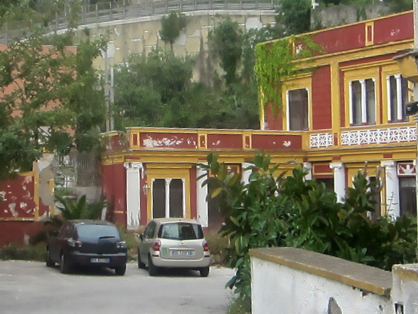 Padiglione per fanghi di acque termali