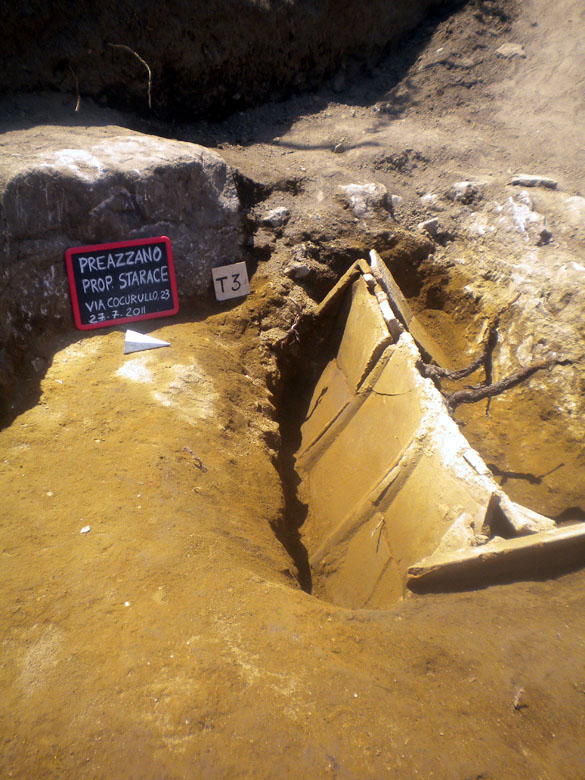 necropoli, area ad uso funerario