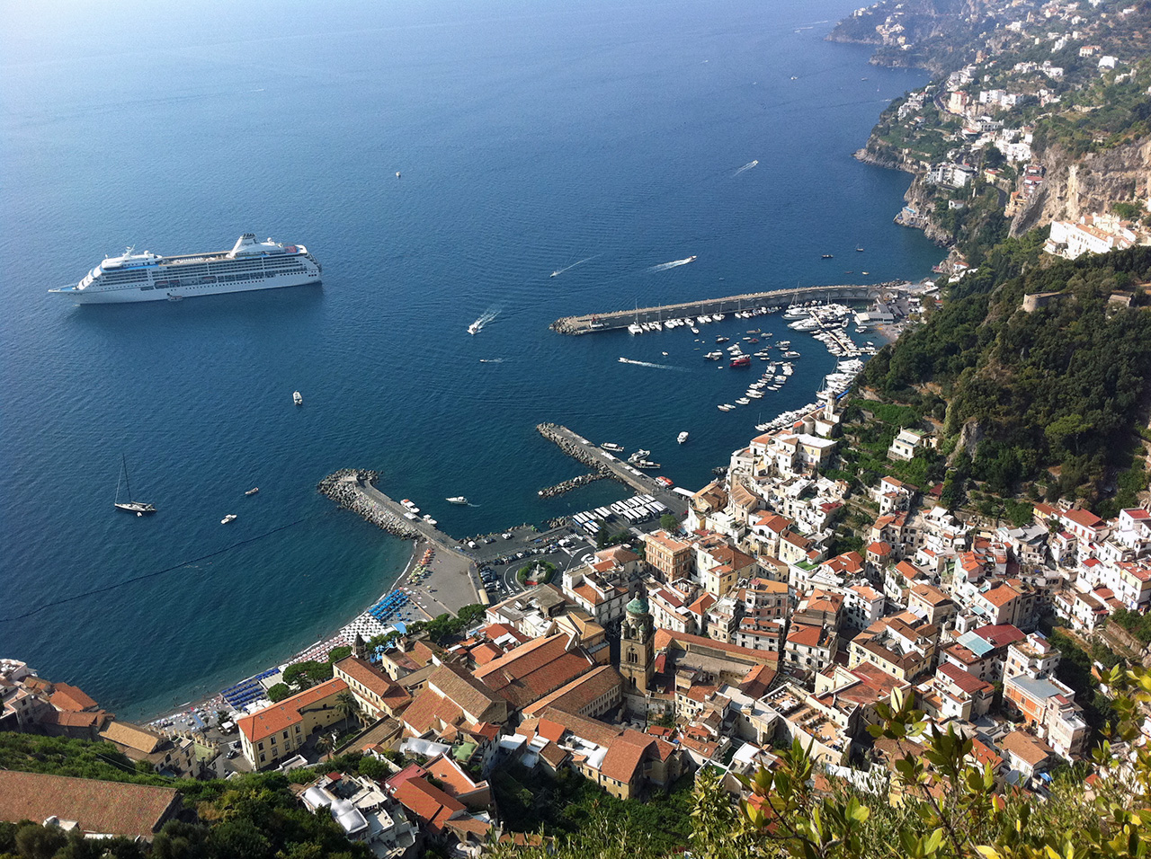 centro storico, costiero, commerciale, Amalfi