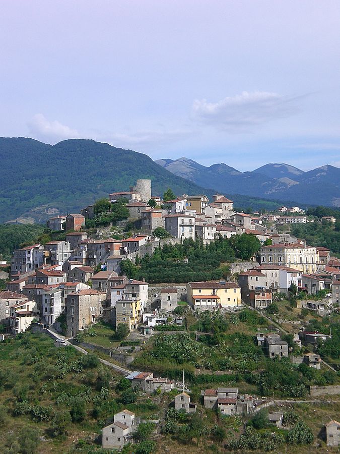 centro storico, concentrico, difensivo, Caselle in Pittari, Caselle