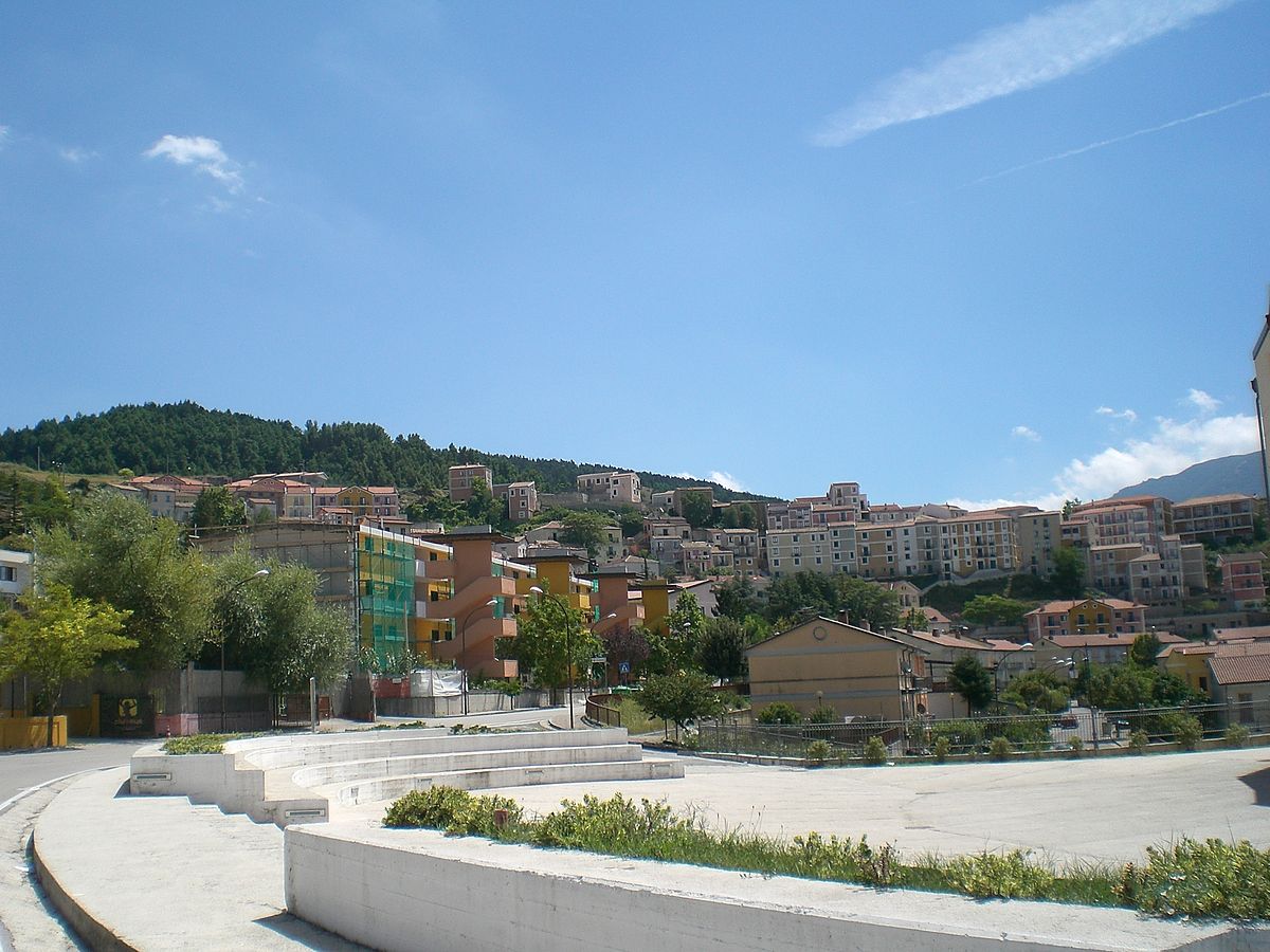 centro storico, collinare, Castelnuovo di Conza
