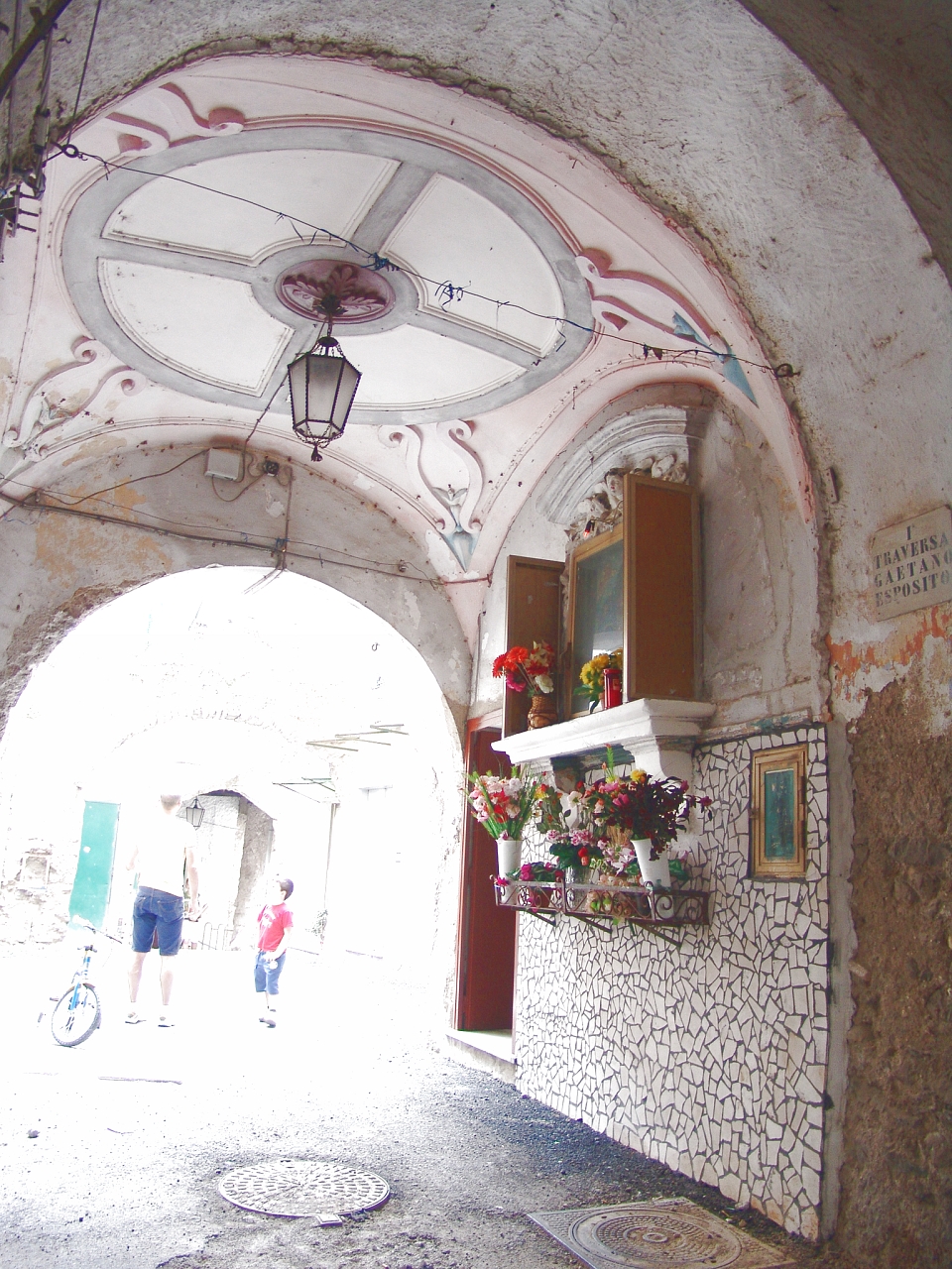 Edicola dedicata a Maria Santissima del Carmine