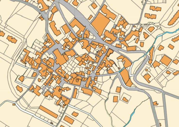 centro storico, di pianura, agricolo, produttivo, Capitignano