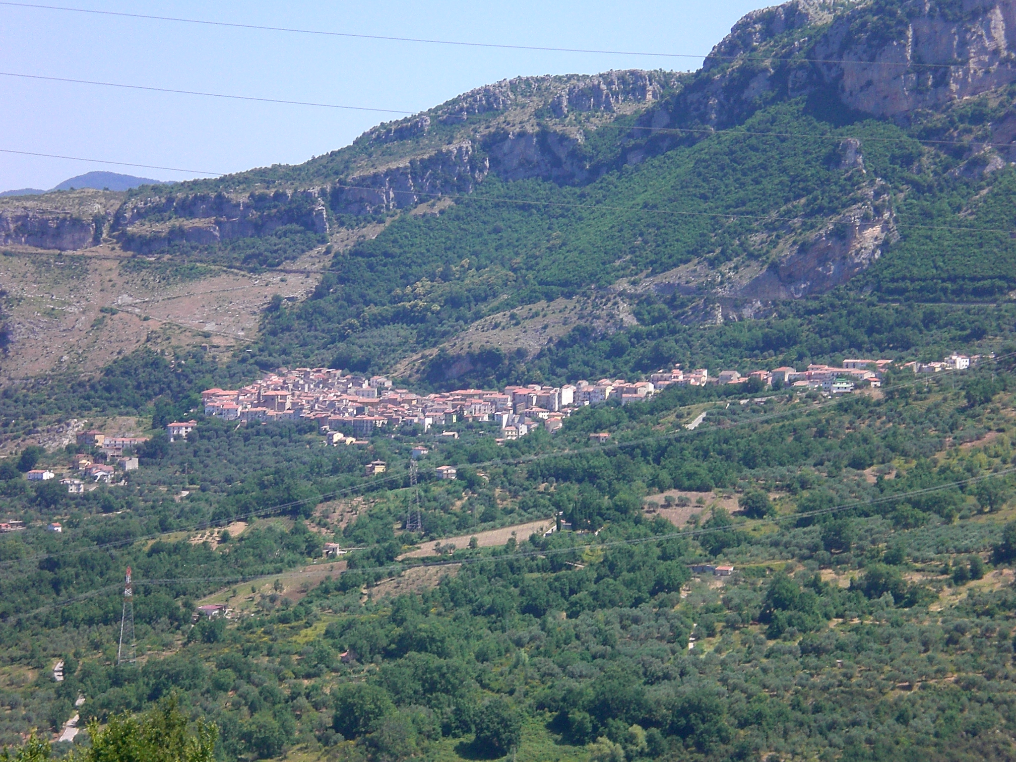 centro storico, montano, Sacco, Saccus
