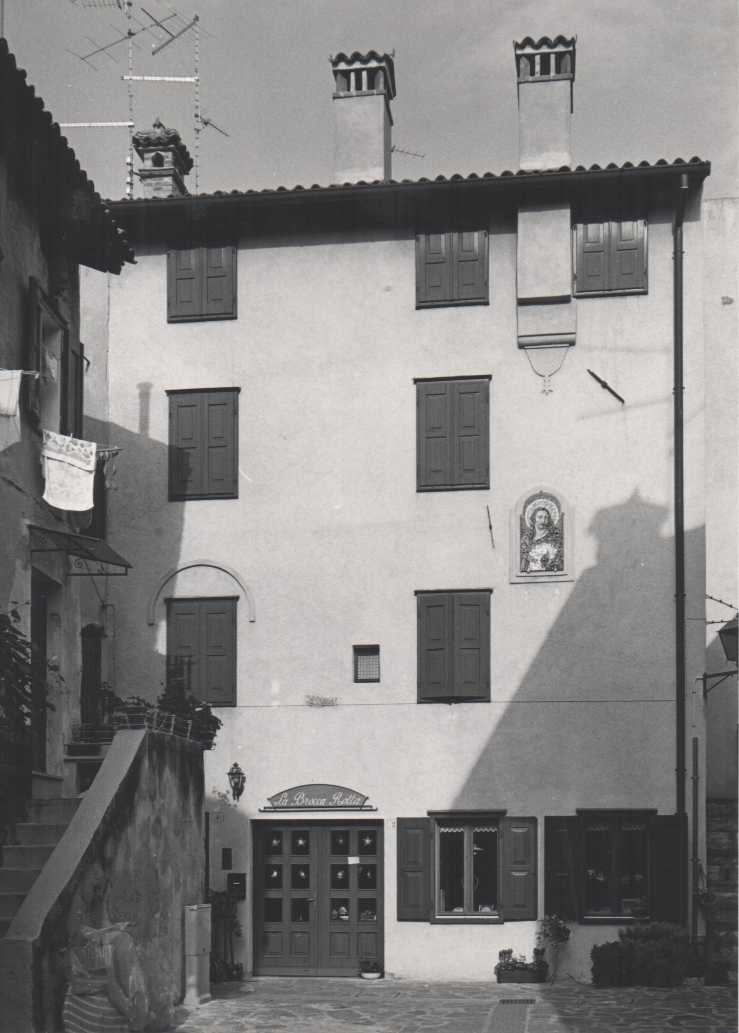casa, a blocco, in linea