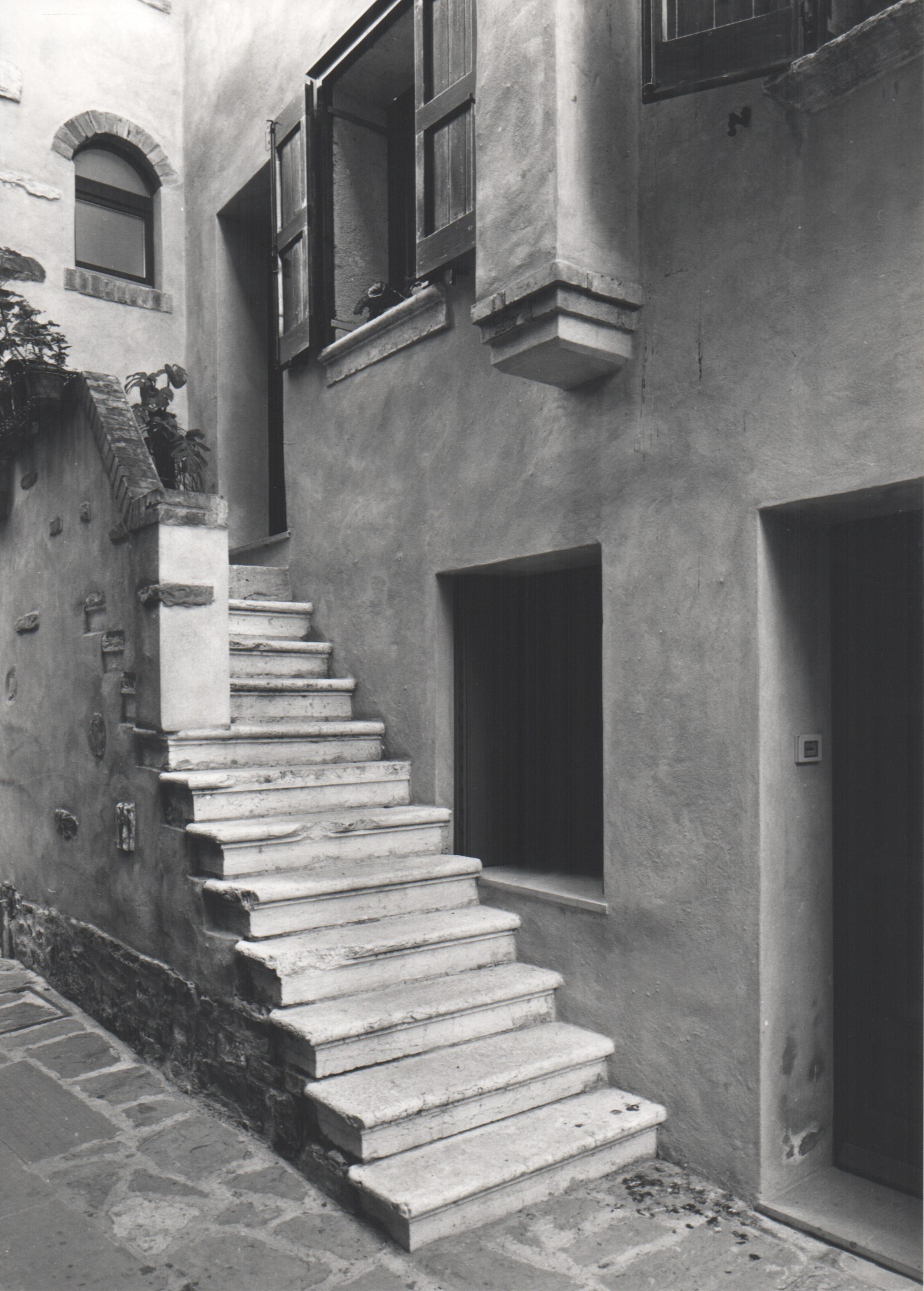 casa, a blocco, in linea