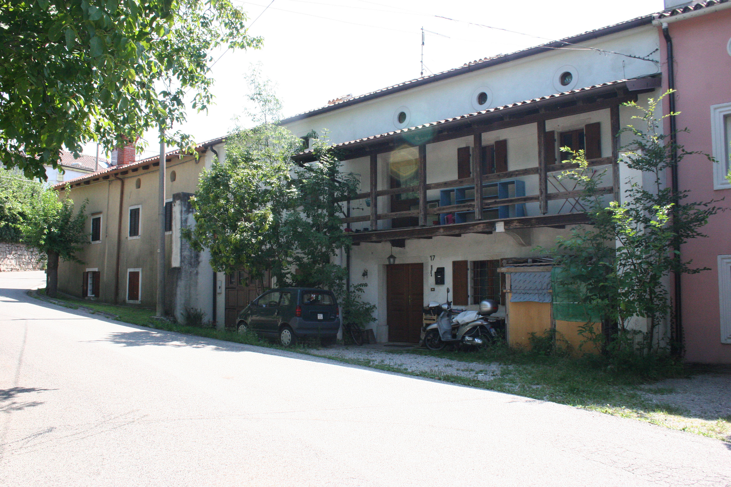 casa rurale, a schiera, su strada