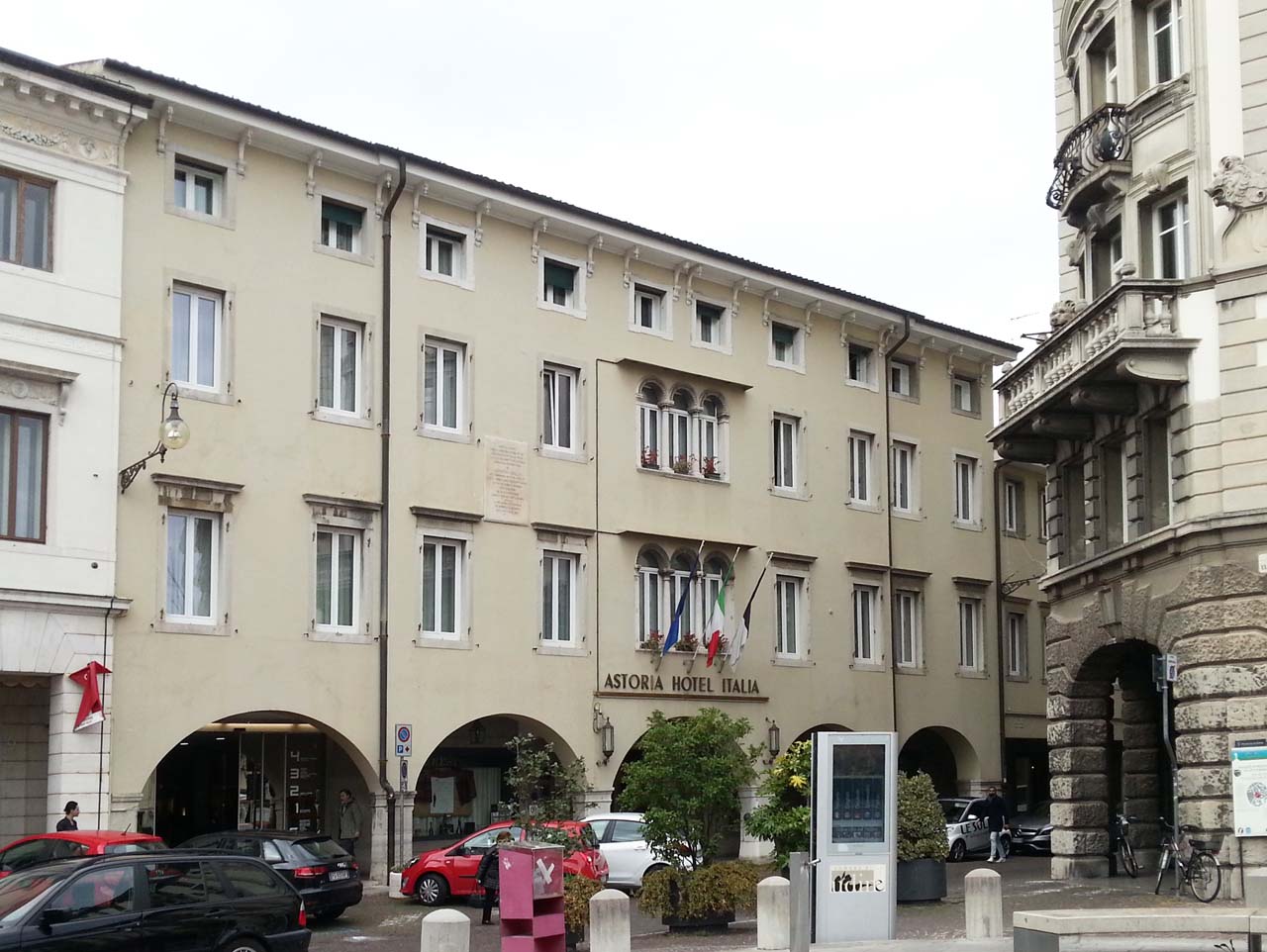 Facciata del Palazzo ex Barbariccio