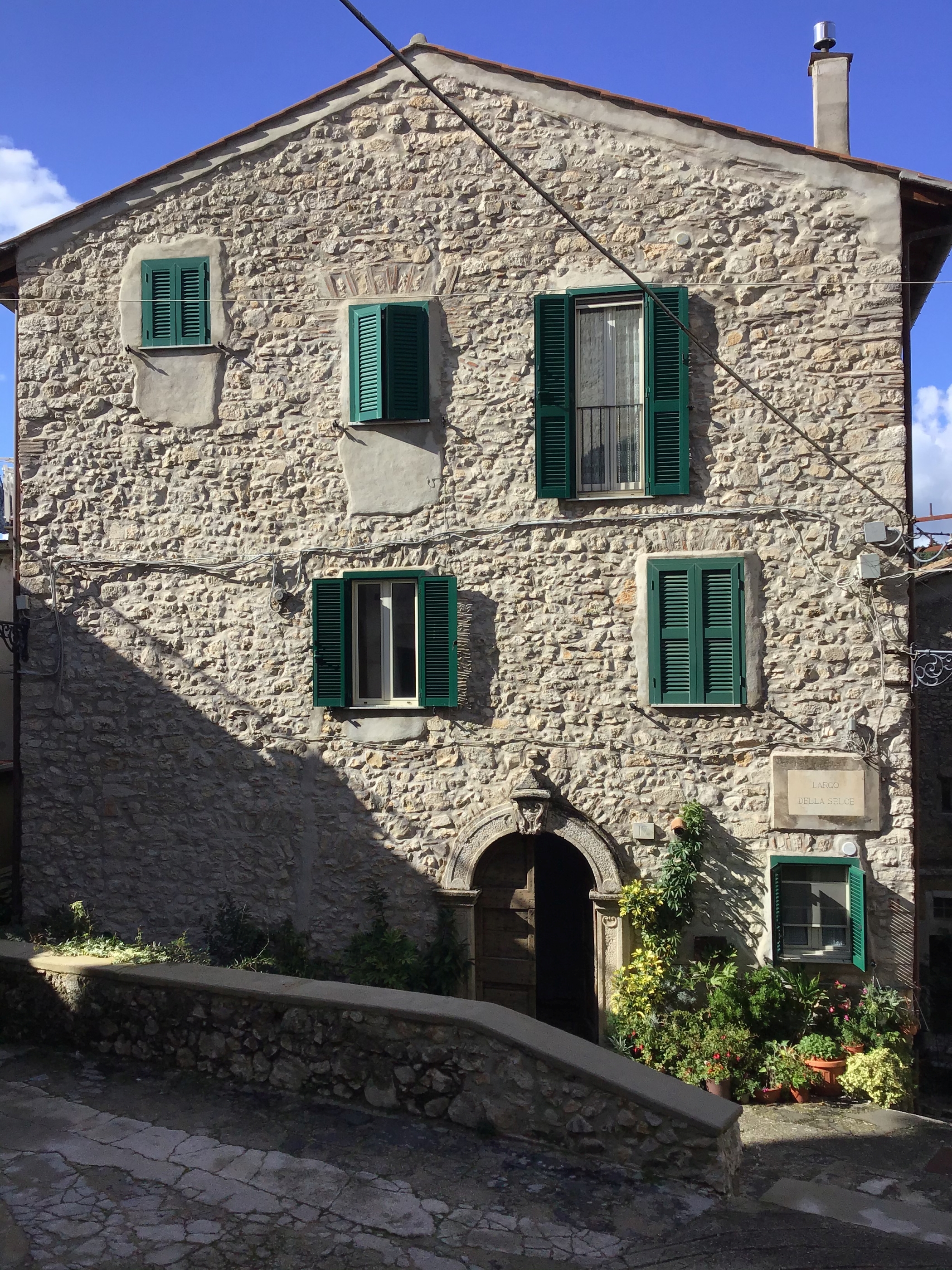 [Casa privata in largo della Selce, 17]