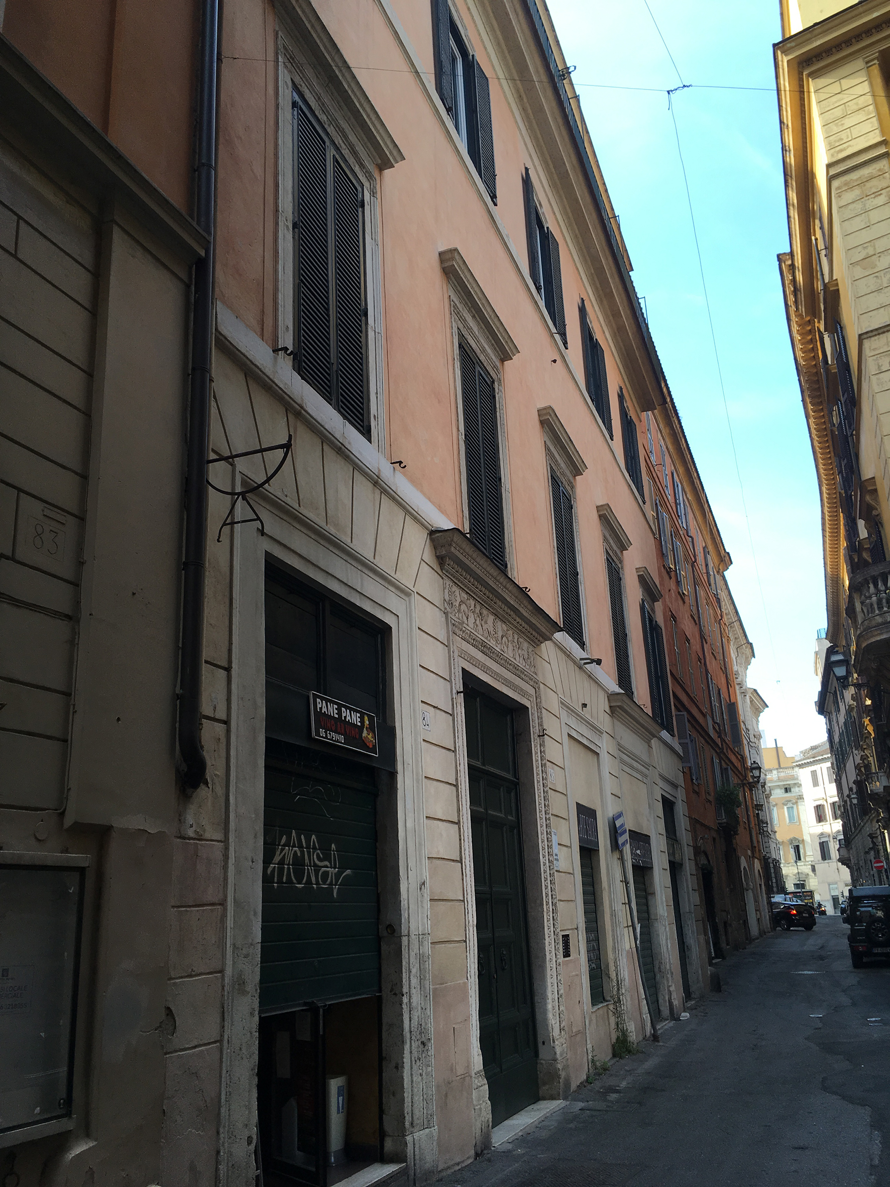 [Palazzo in Via del Gesù, 84,85 ,85A,86]