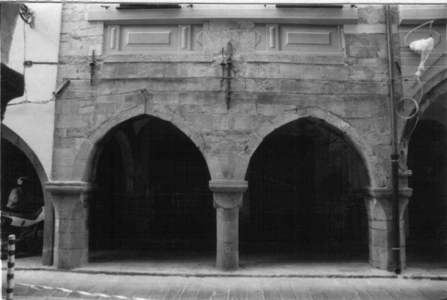 casa, con portici