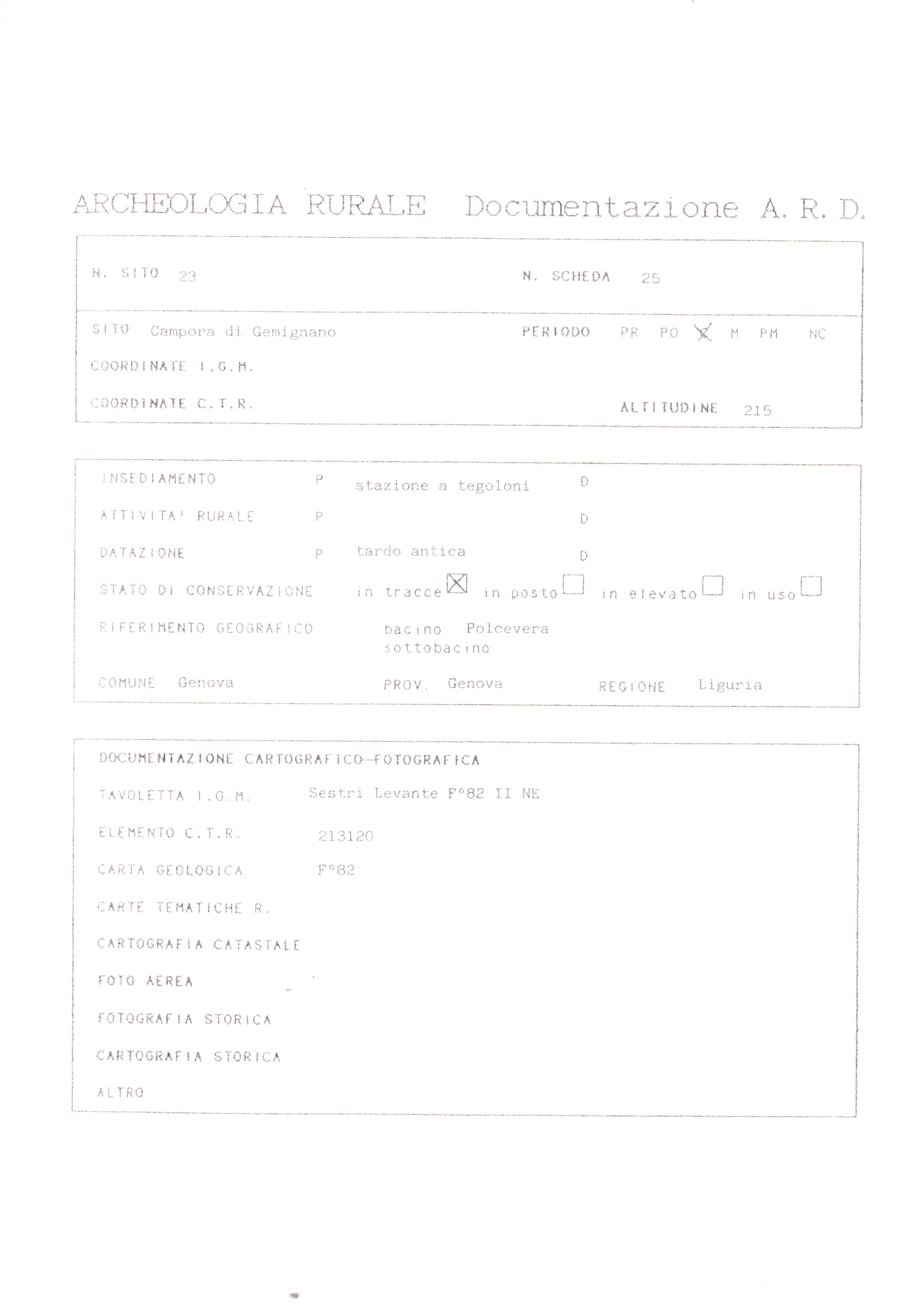 CAMPORA DI GEMIGNANO