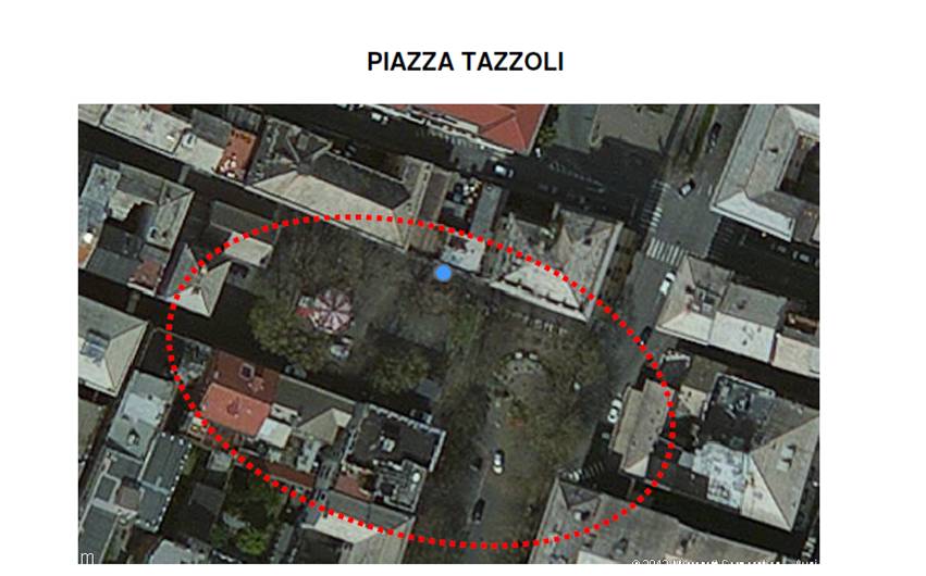Piazza Tazzoli e Podio della Musica