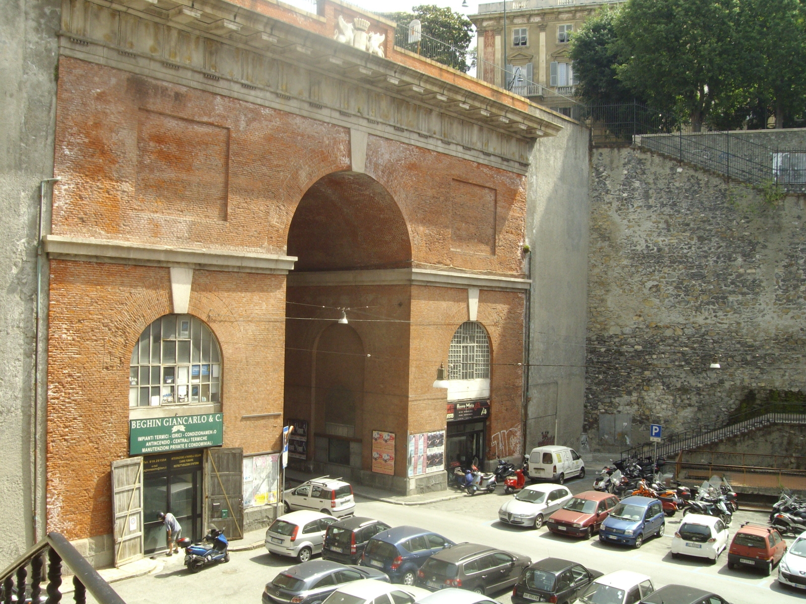 Ponte Caffaro e locali sottostanti