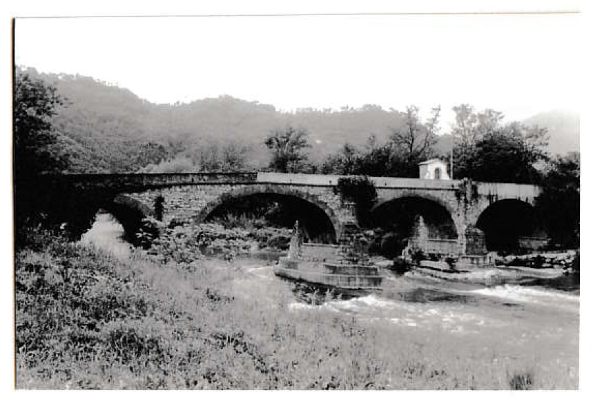 Ponte vecchio sul torrente Lavagna