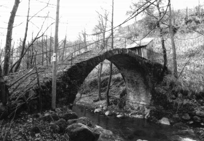 Ponte medioevale sul torrente Pescia
