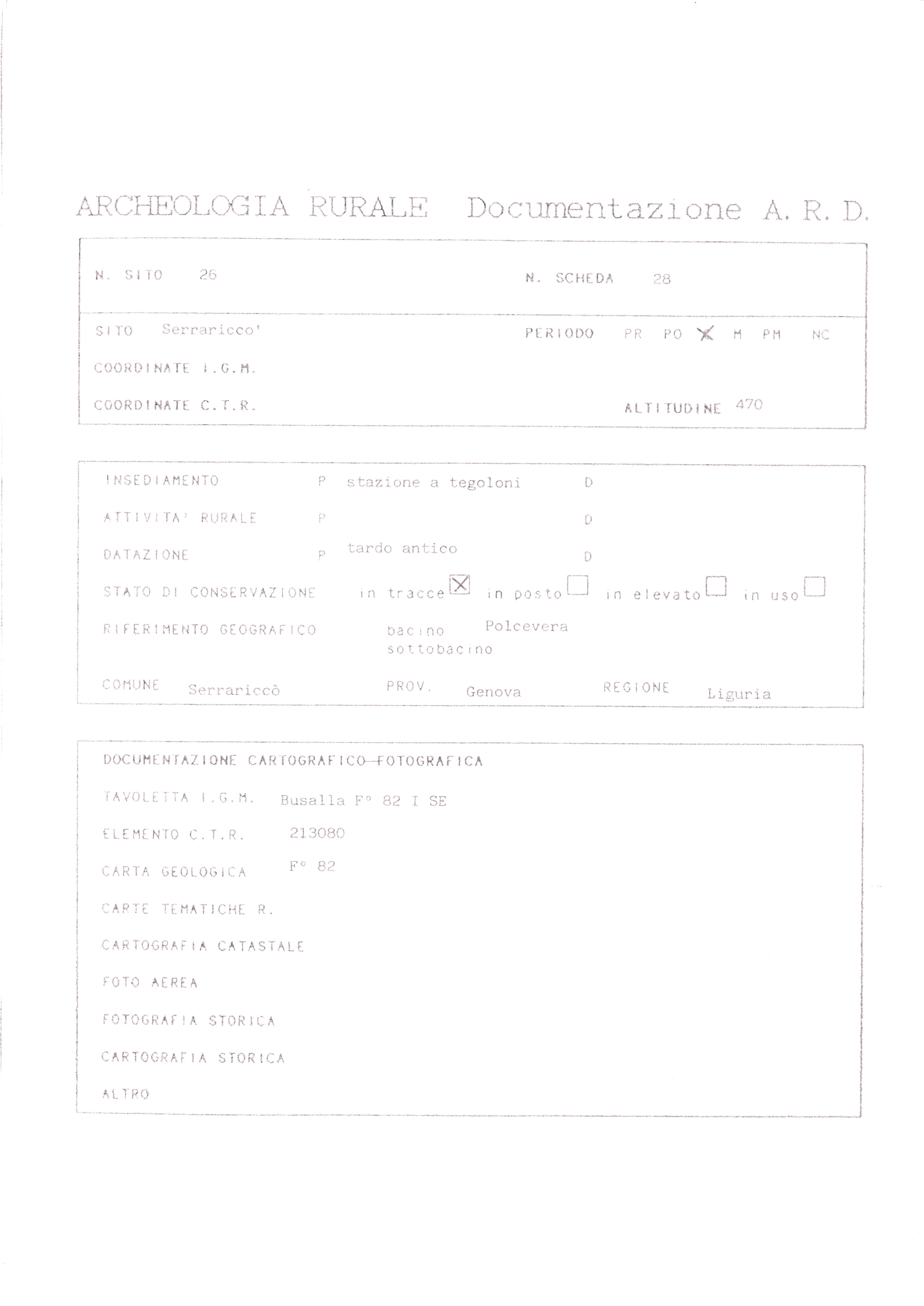 SERRARICCO'