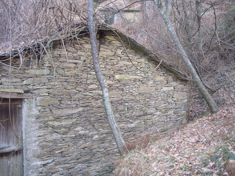 Fabbricato rurale e antistante terreno