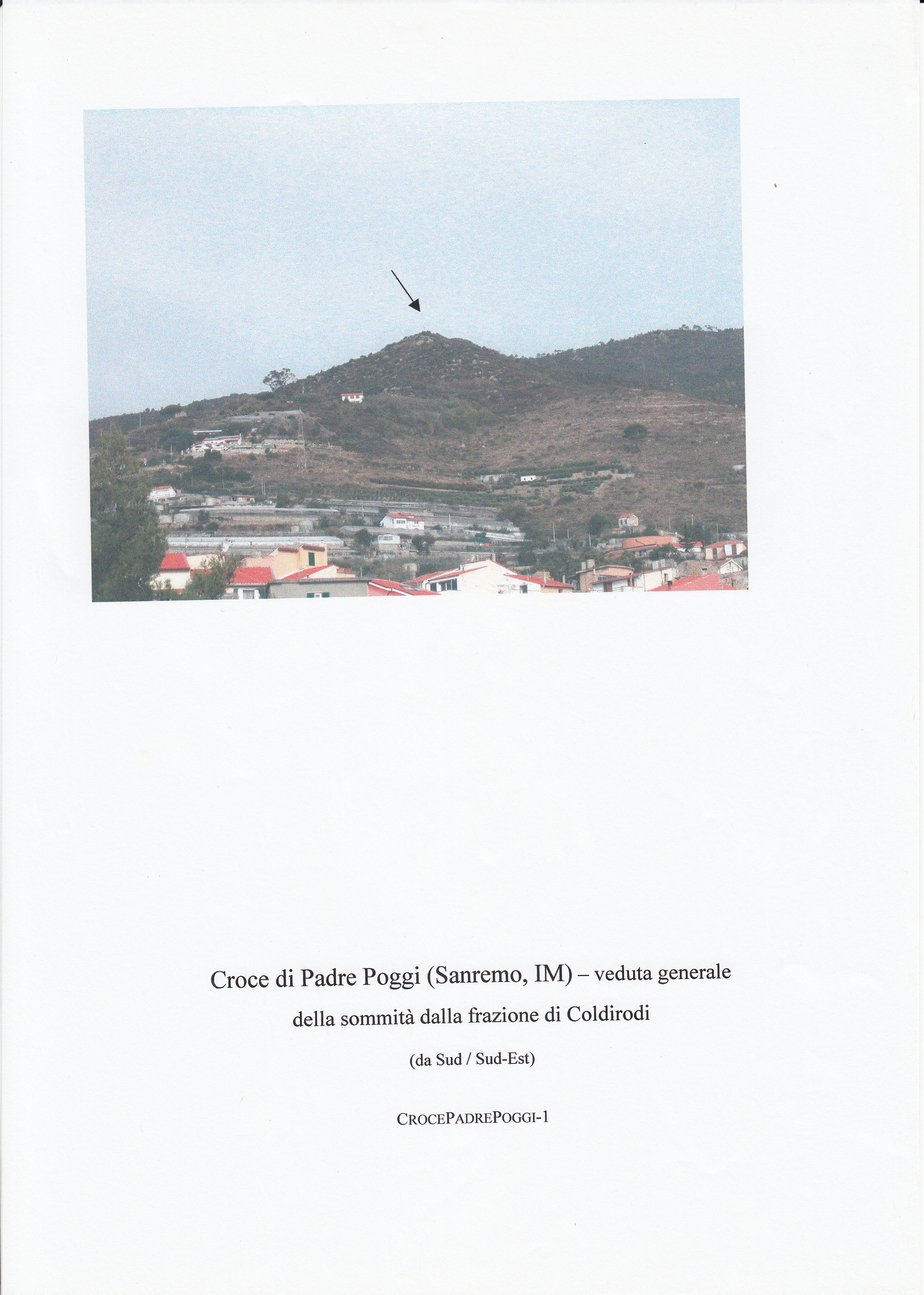 CROCE DI PADRE POGGI
