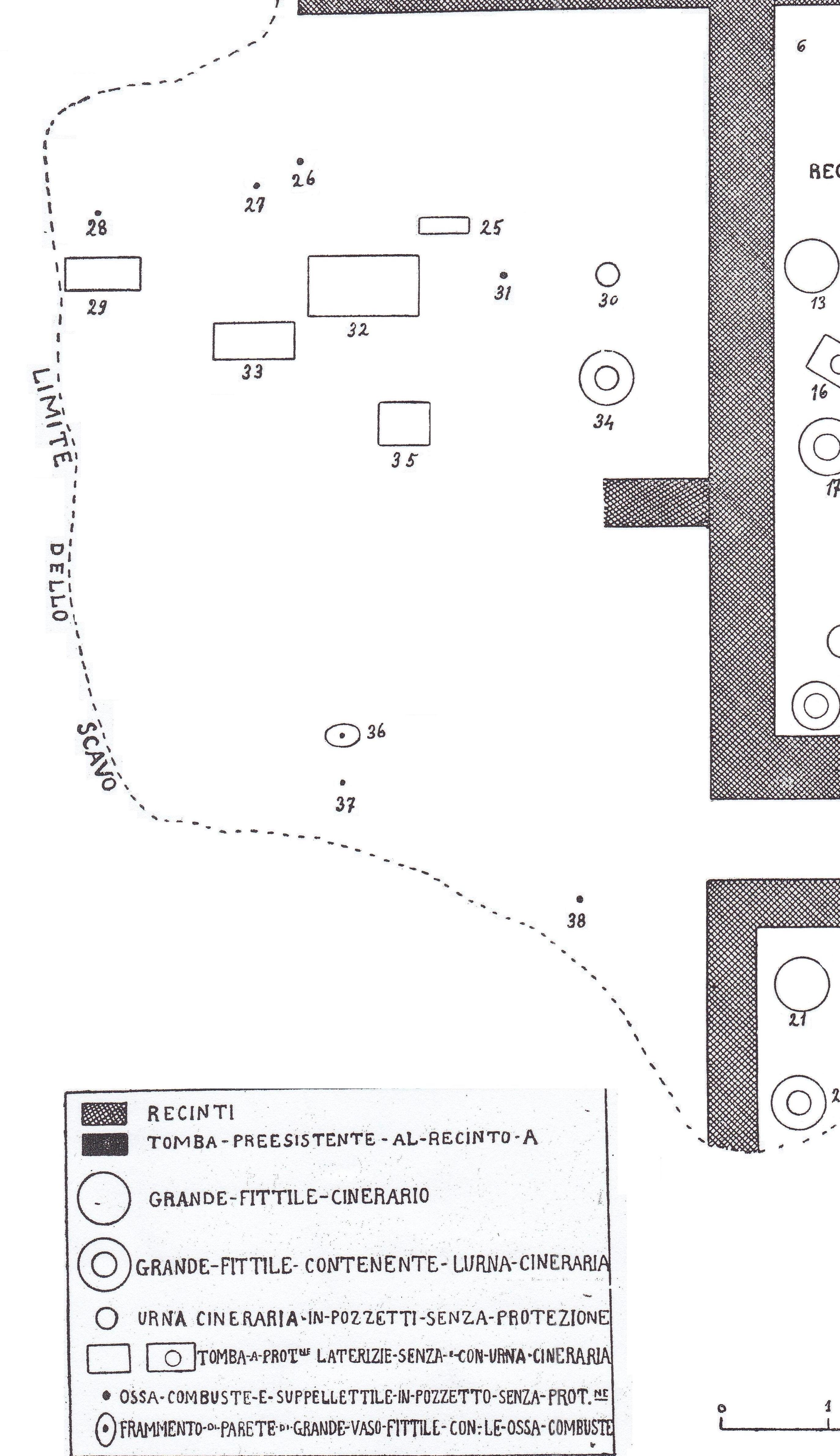 Necropoli di Albintimilium, area esterna recinti A-B-C, tomba 31