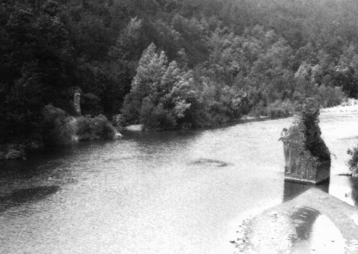 Ponte romano sul fiume Vara