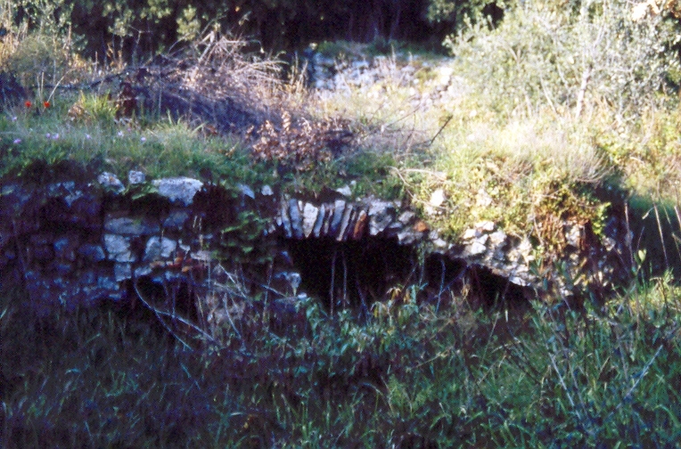 Cisterna romana in località Catene