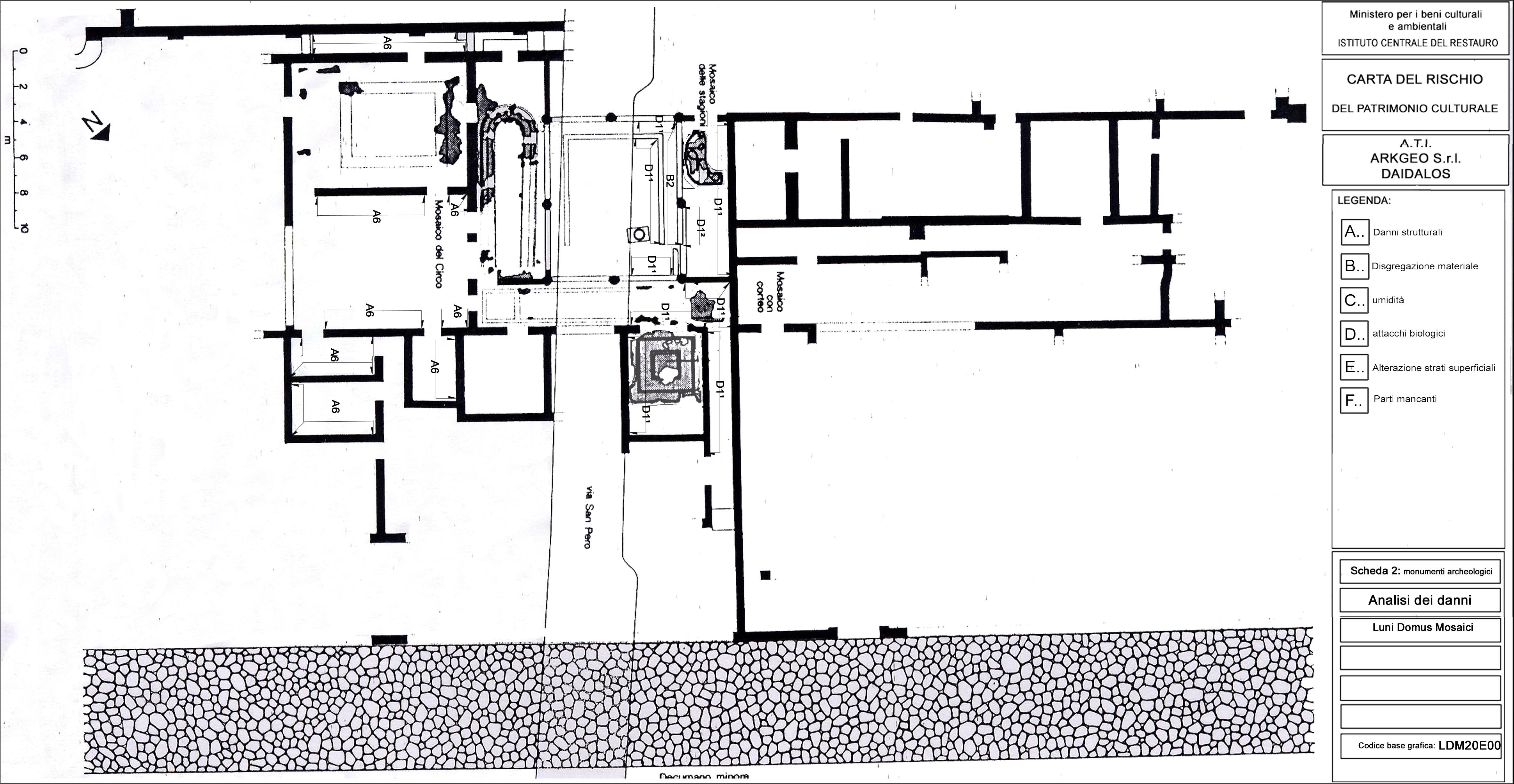 CASA DEI MOSAICI di Luni
