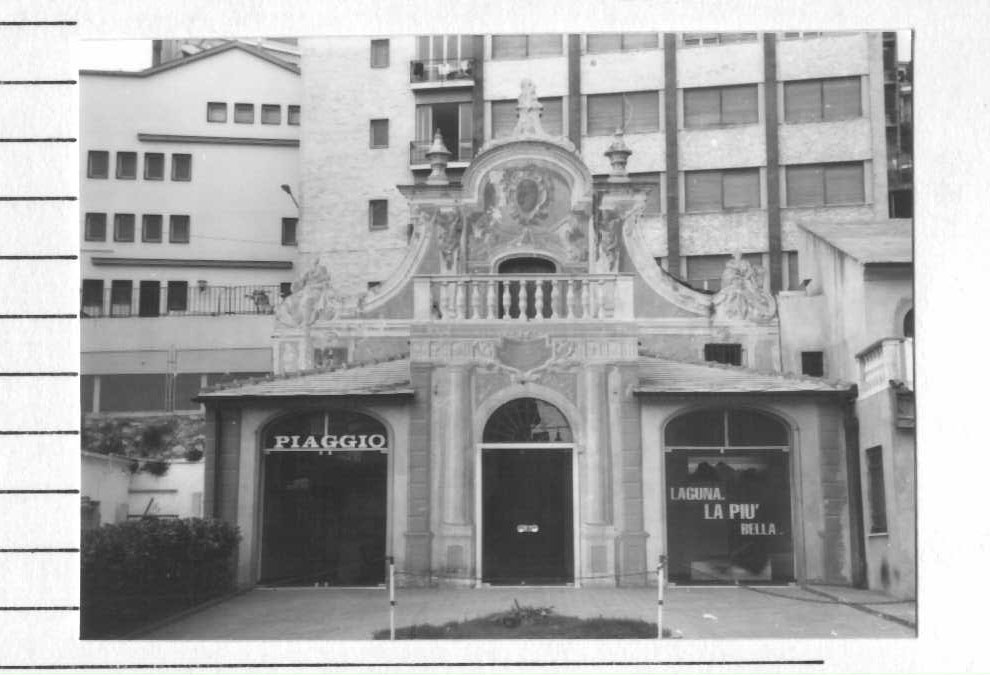 Loggetta barocca ex villa Saccone