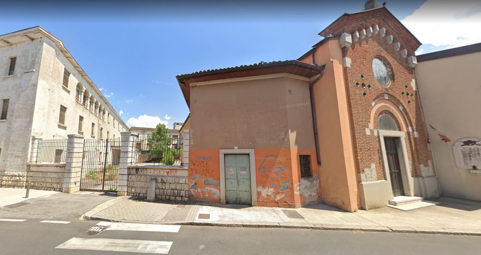 Portineria dell'ex istituto geriatrico Arici Sega