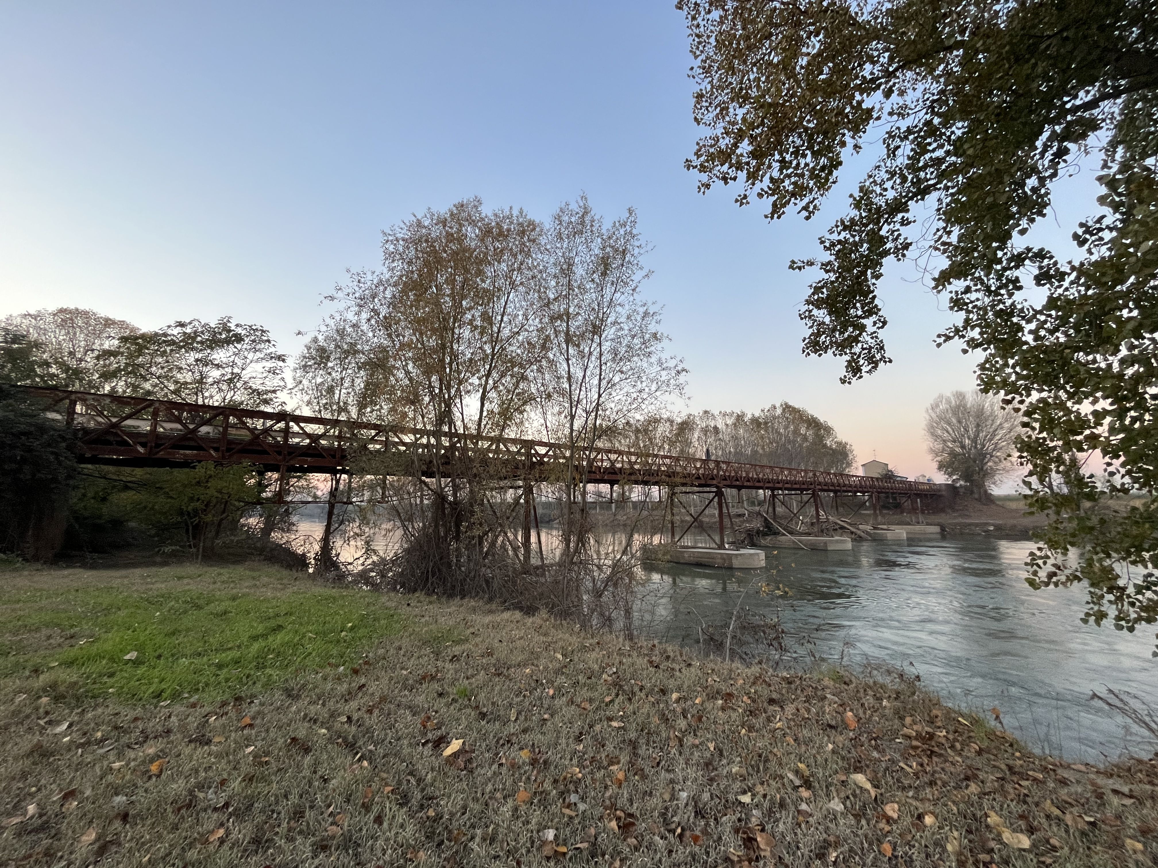 Ponte sul fiume Oglio
