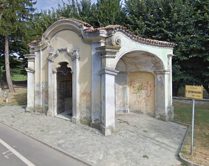 Portale del parco di San Bernardino