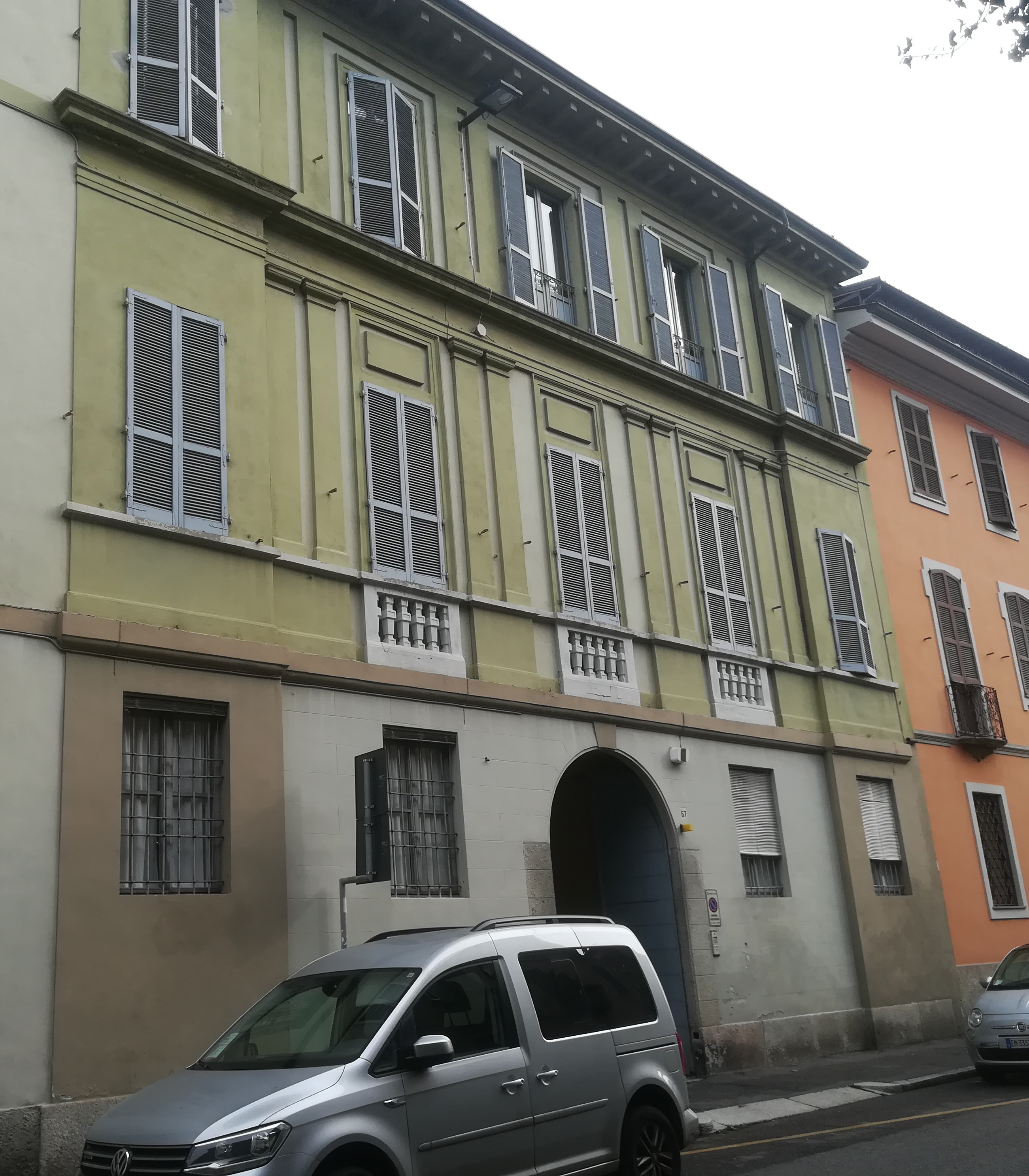 facciata di casa