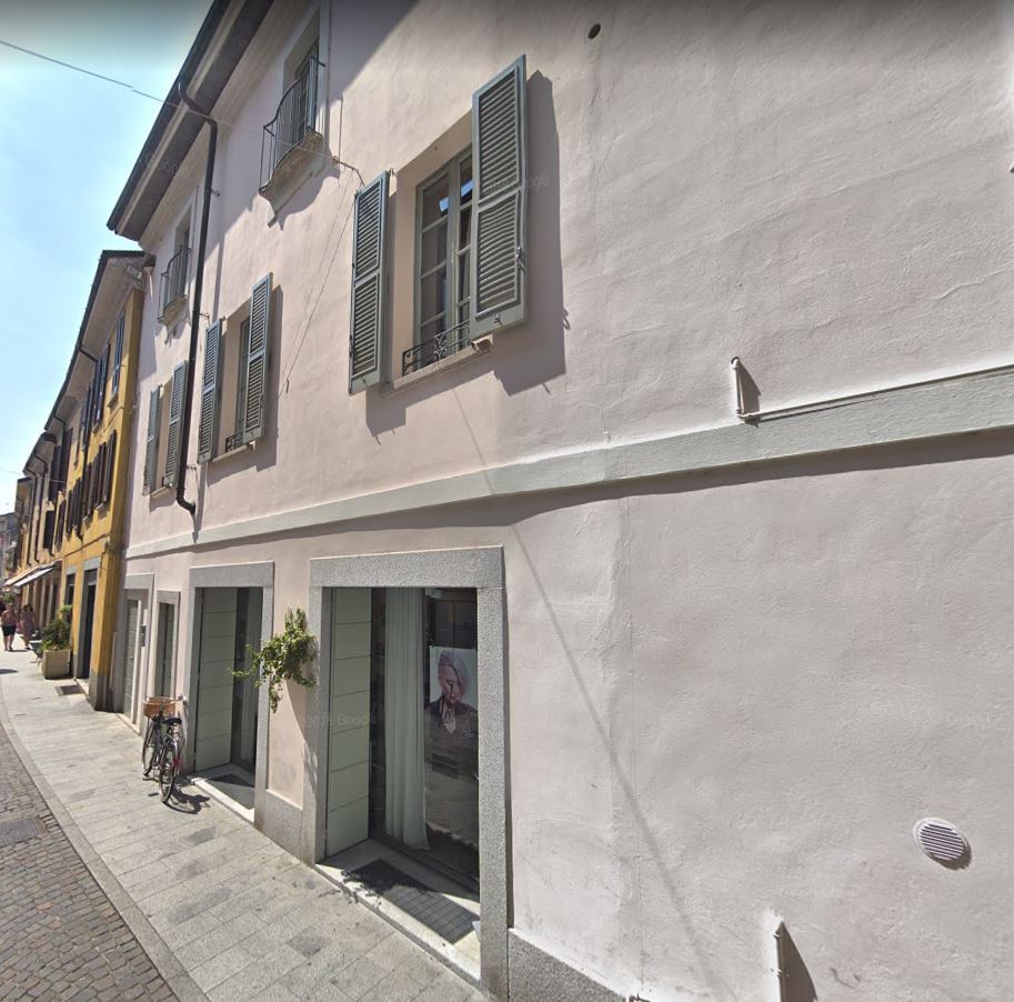 Facciata di casa in via XX Settembre 2, 4, 6