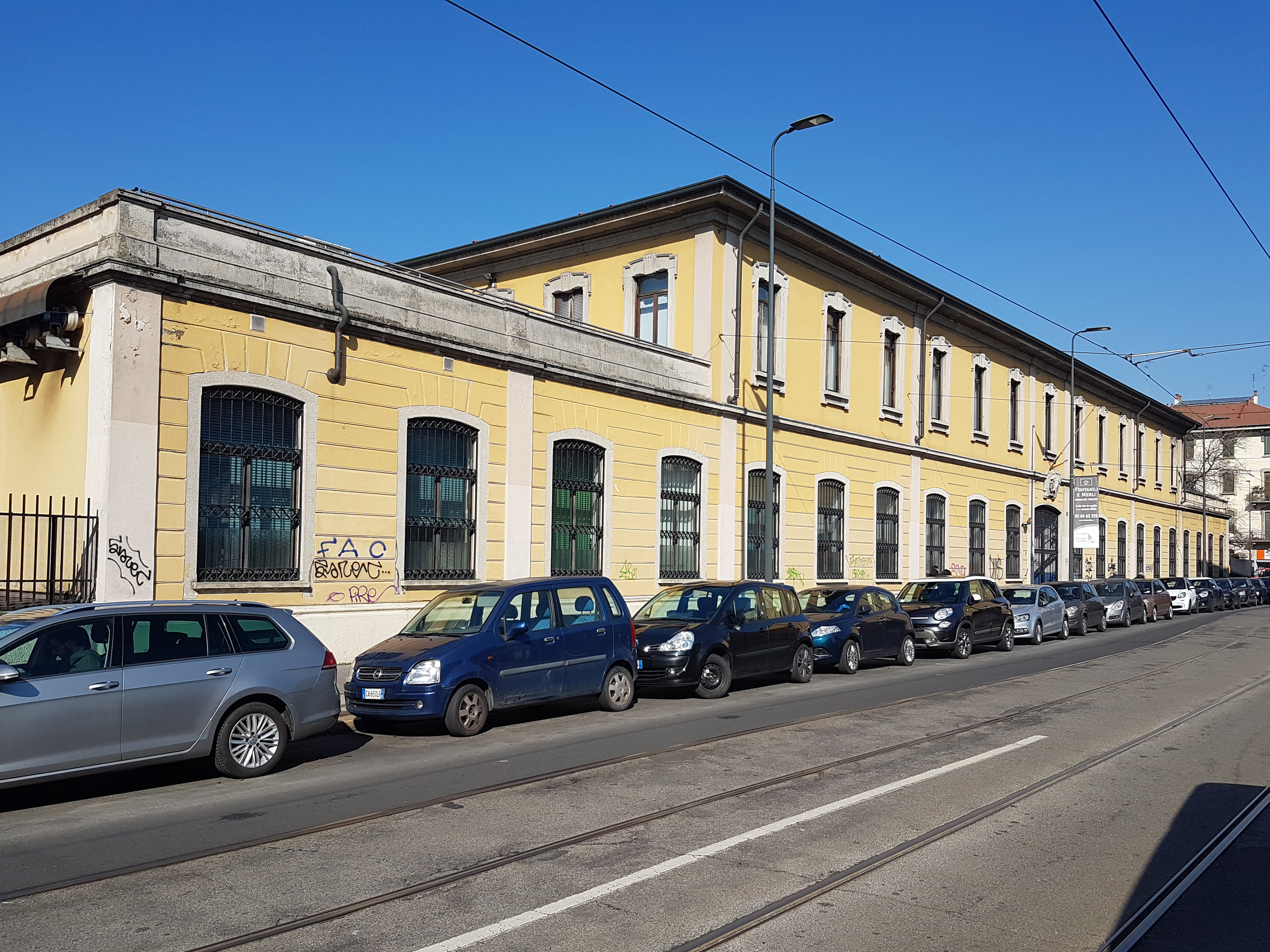 Edifici di testa del comparto di via Meda
