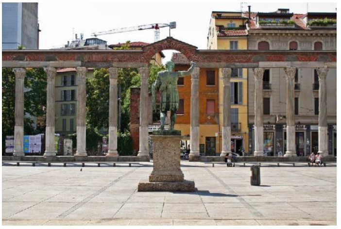 colonnato, strutture per il culto