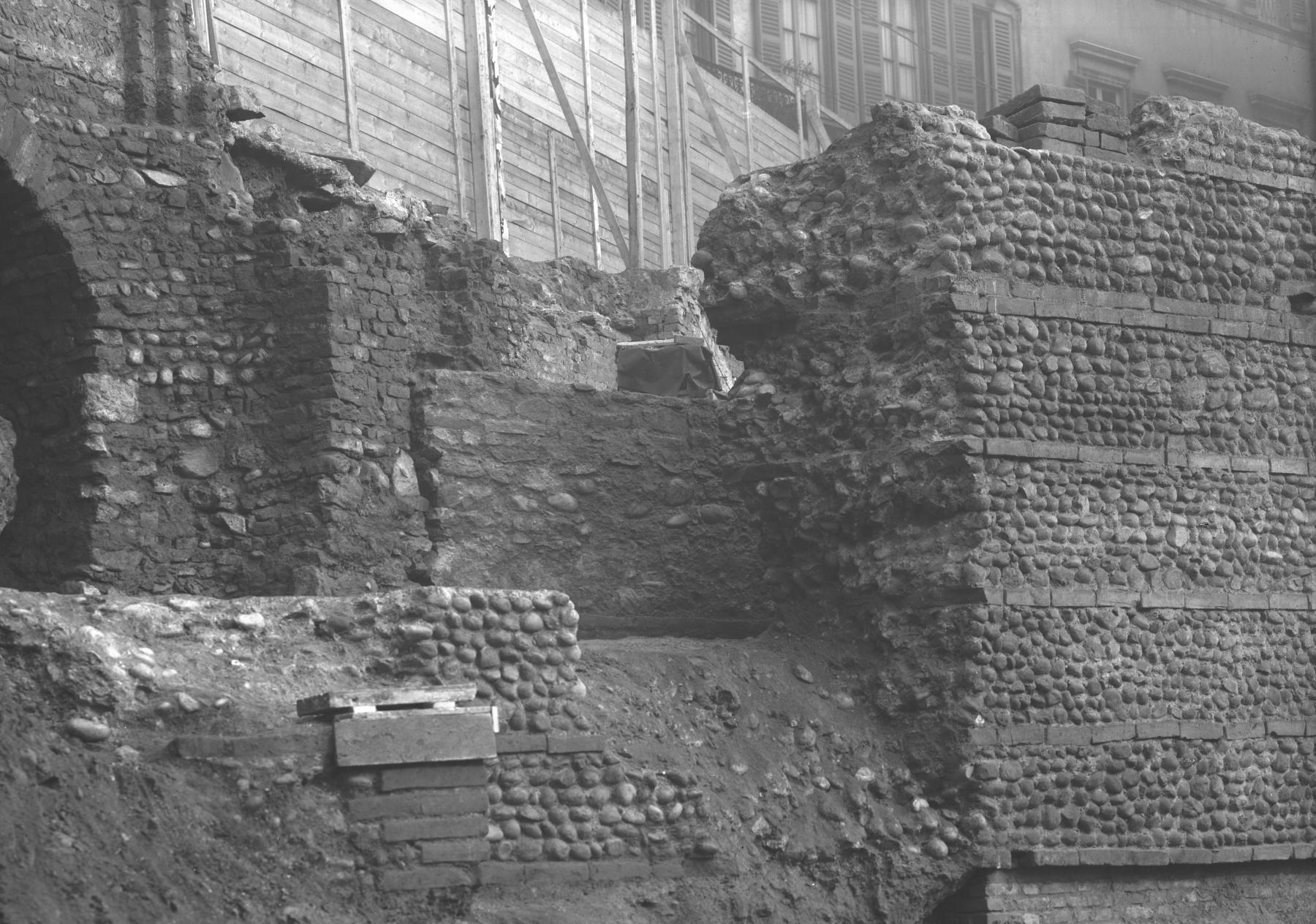 mura tardorepubblicane, struttura di fortificazione