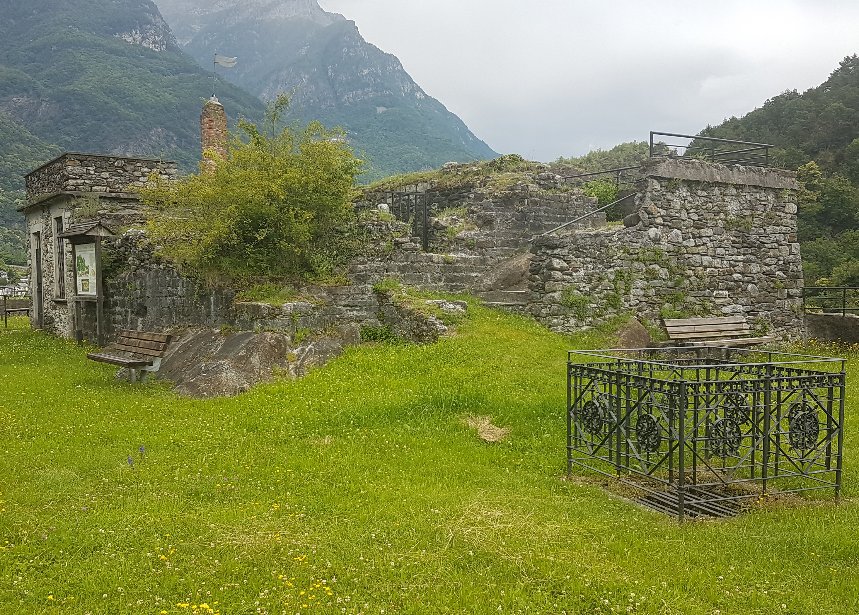 avanzi del castello medievale
