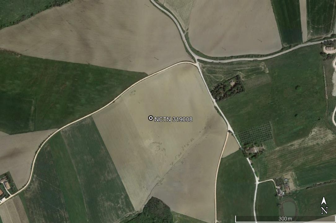 area di materiale mobile, area di frammenti fittili