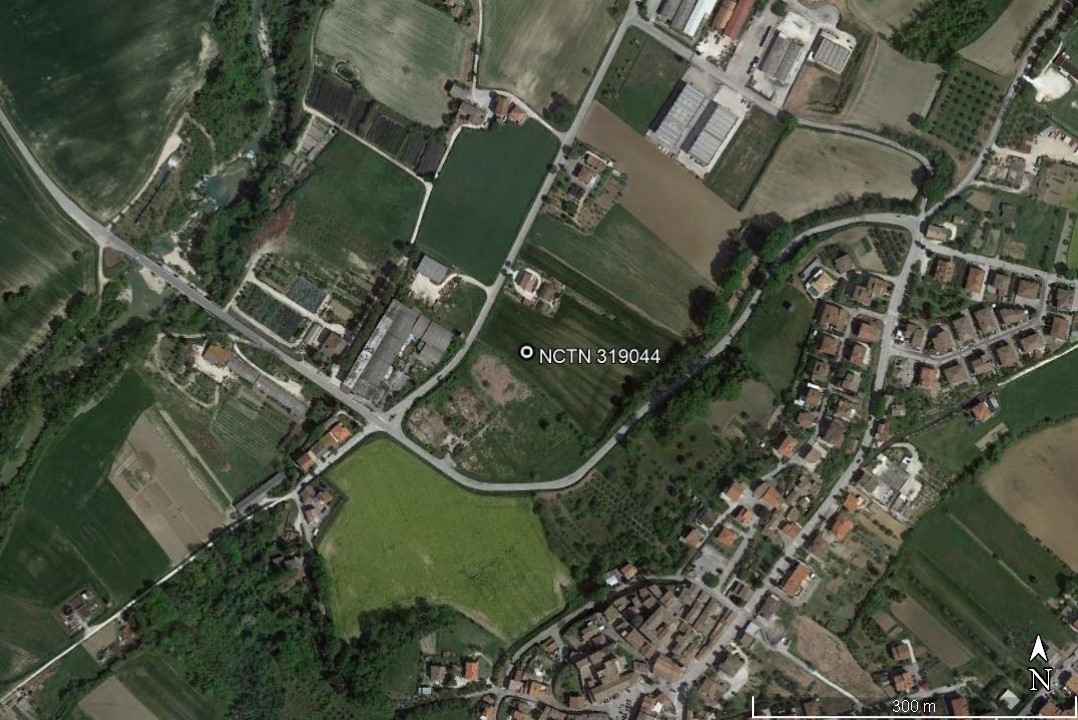 area di materiale mobile, area di frammenti fittili e materiali da costruzione