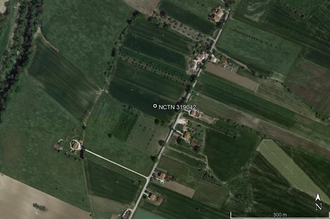 area di materiale mobile, area di frammenti fittili e materiali da costruzione