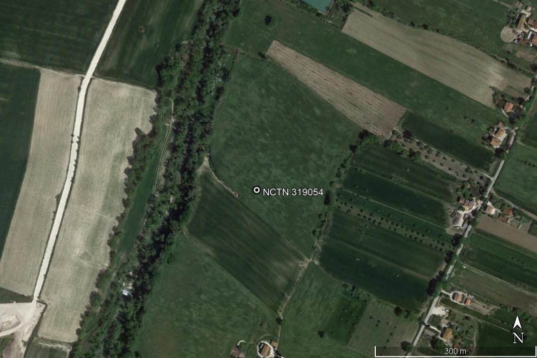 area di materiale mobile, area di frammenti fittili e materiali da costruzione