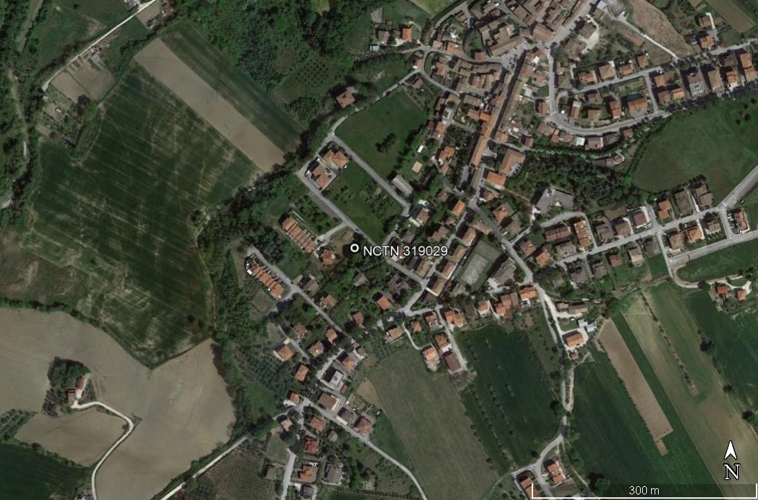 area di materiale mobile, area di frammenti fittili e materiali da costruzione