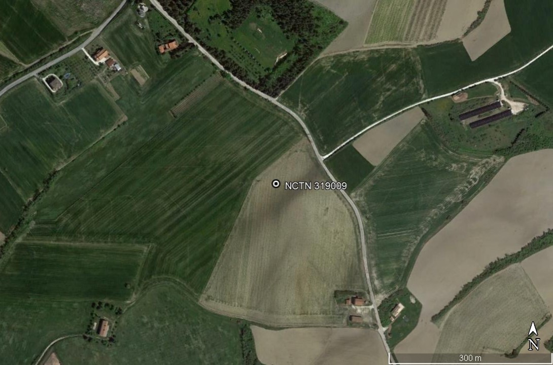 area di materiale mobile, area di frammenti fittili e materiali da costruzione