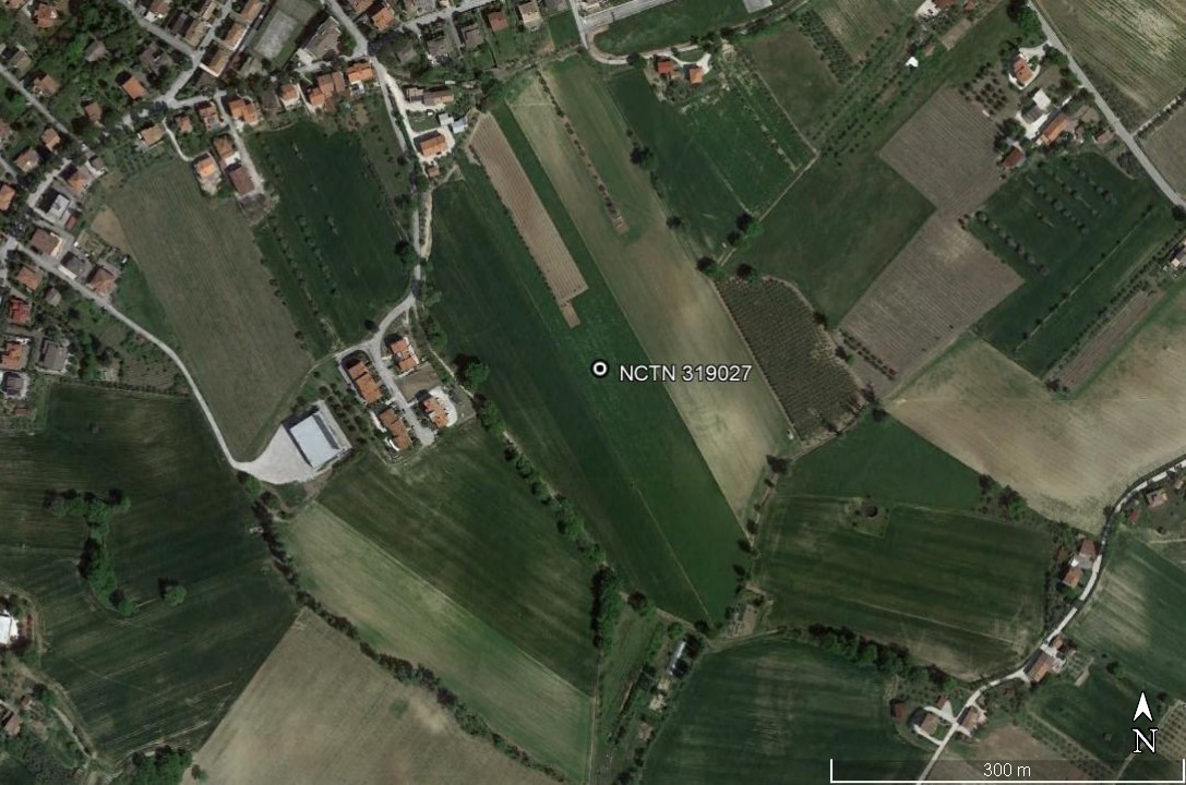 area di materiale mobile, area di frammenti fittili e materiali da costruzione