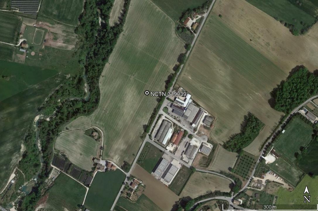 area di materiale mobile, area di frammenti fittili e materiali da costruzione