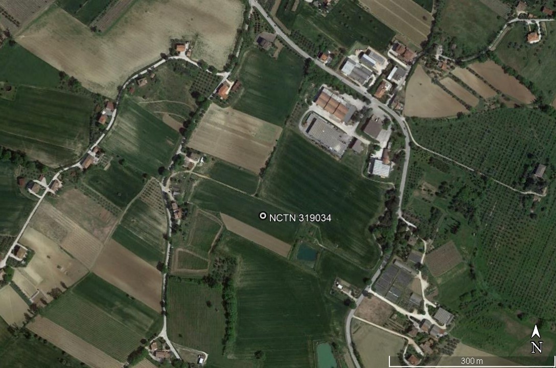 area di materiale mobile, area di frammenti fittili e materiali da costruzione
