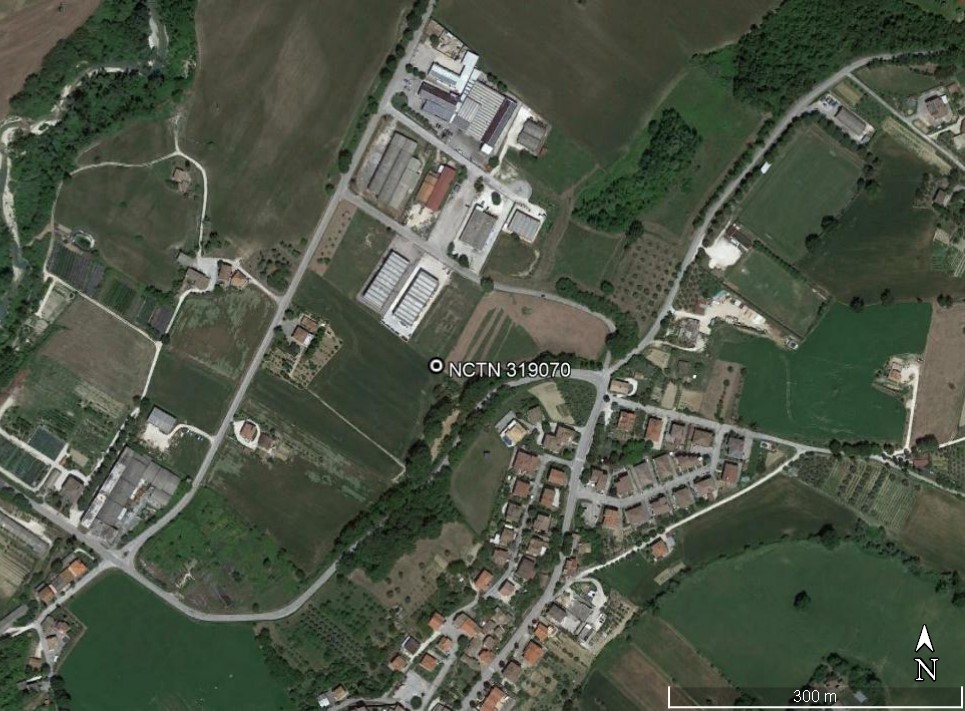 luogo con elemento per la confinazione, cippo di confine